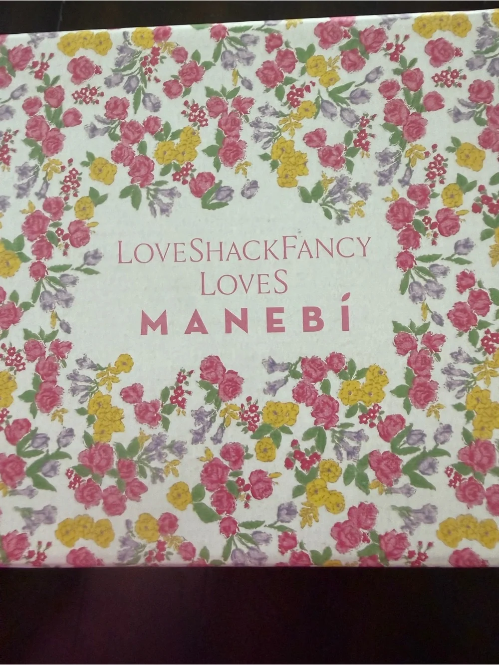 Manebí Floral Pink Sandals by LoveShackFancy